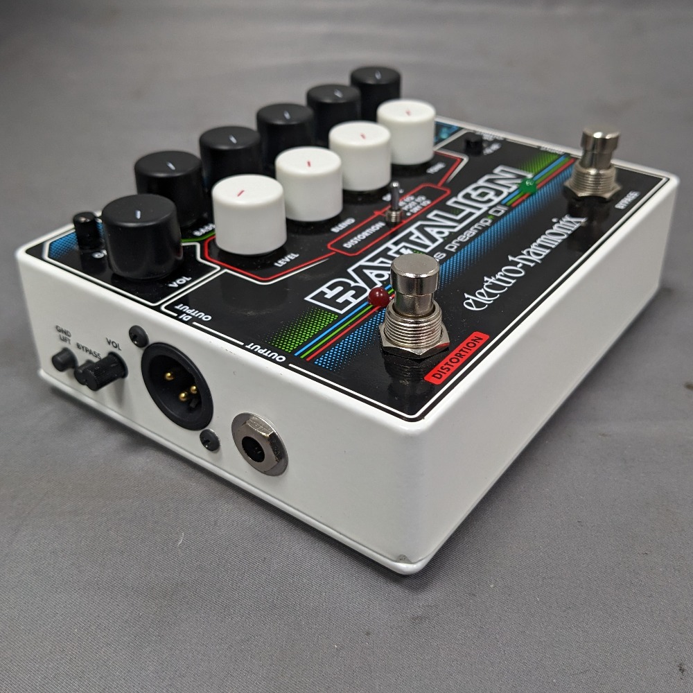 Electro Harmonix Battalion Bass Preamp & DI Bass Guitar Effects Pedal